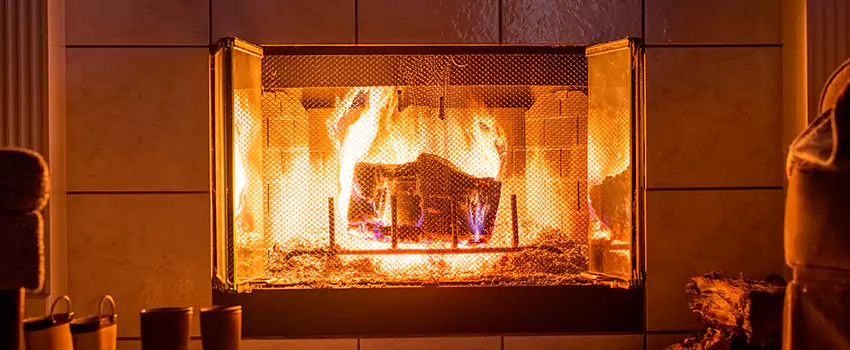 Mendota Hearth Landscape Fireplace Installation in Minnetonka, Minnesota