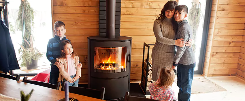 Morso Cast Iron Fireplace Insert Installation in Minnetonka, Minnesota