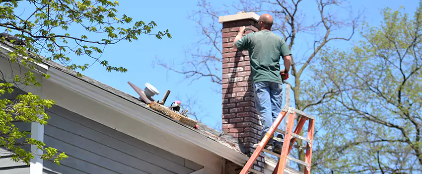 Vinyl and PVC Chimney Flashing Installation in Minnetonka, MN