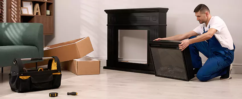 Old Rusted Metal Fireplace Repair And Replacement in Minnetonka, MN